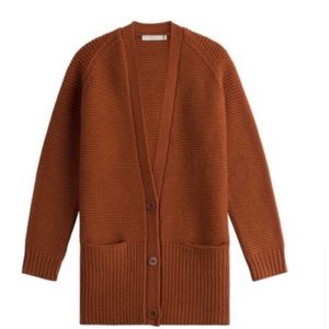 LAST CHANCE! Rare Vince cashmere blend chunky button cardigan